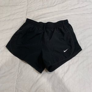 black nike shorts